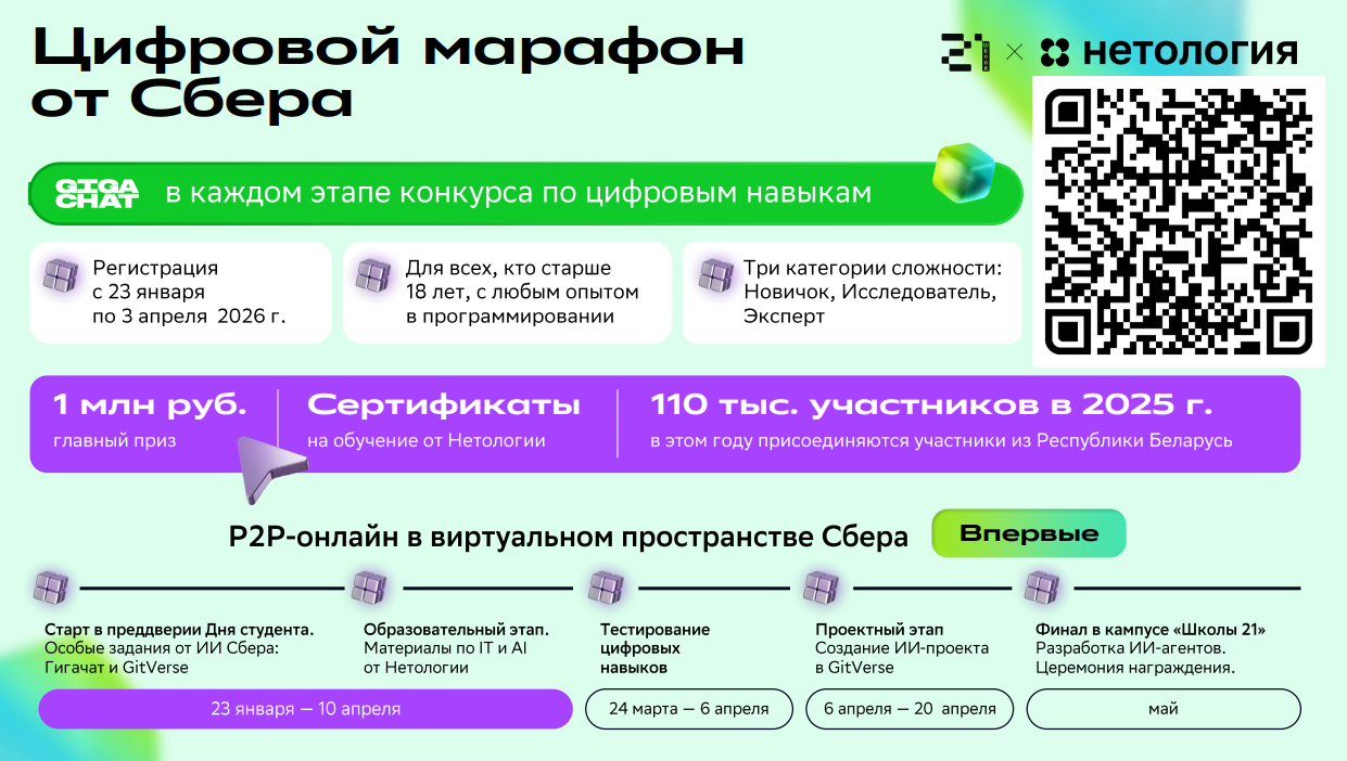 Прокачай цифровые навыки с новой силой!